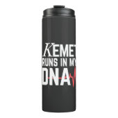 Kemet Runs in My DNA |  Thermosbeker (Voorkant)