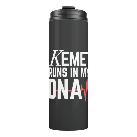 Kemet zit in mijn DNA | Thermosbeker (Voorkant)