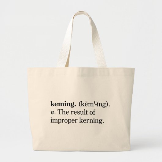 Keming Grote Tote Bag (Voorkant)