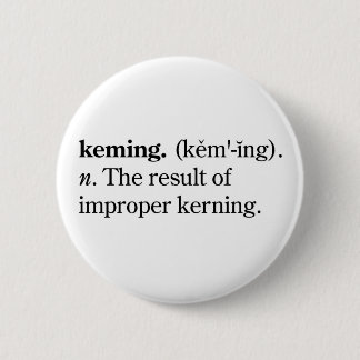 Keming Ronde Button 5,7 Cm