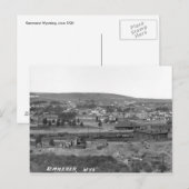 Kemmerer Wyoming, circa 1920 Briefkaart (Voorkant / Achterkant)
