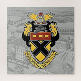 Kemper Crest en School Illustratie Legpuzzel