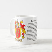 Kemper, de oorsprong, de betekenis en de rest koffiemok (Voorkant links)