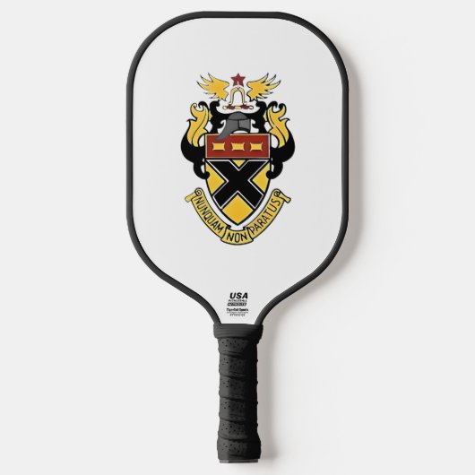 Kemper Large Crest gecertificeerd Pickleball Paddle (Voorkant)