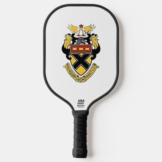Kemper Large Crest gecertificeerd Pickleball Paddle (Achterkant)