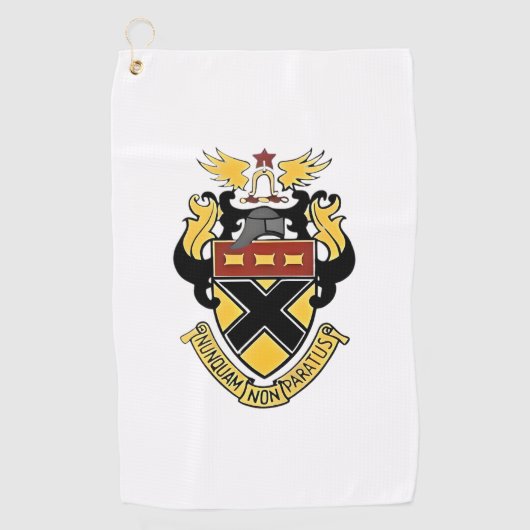 Kemper Large Crest Golf Handdoek (Voorkant)