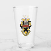 Kemper Militaire School & College Crest Glas (Achterkant)