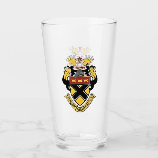 Kemper Militaire School & College Crest Glas (Voorkant)