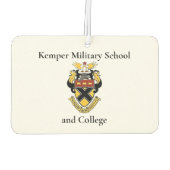 Kemper Militaire School & College Dubbelzijdig Luchtverfrisser (Achterkant)