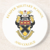Kemper Militaire School & College Sandstone Onderz Zandsteen Onderzetter (Voorkant)