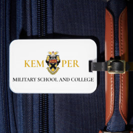 Kemper Militaire School en College Bagagelabel