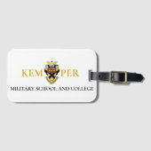 Kemper Militaire School en College Bagagelabel (Voorkant (horizontaal))