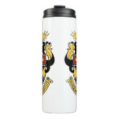Kemper Militaire School en College Crest Thermosbeker (Voorkant)