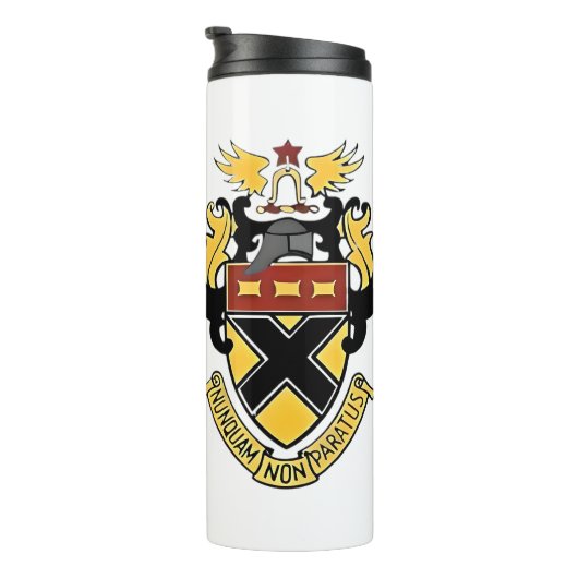 Kemper Militaire School en College Crest Thermosbeker (Geroteerd rechts)