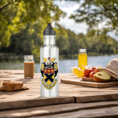 Kemper Militaire School en College Crest Waterfles