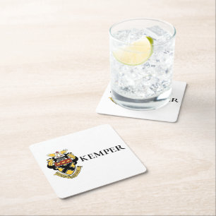 Kemper Militaire School en College Kartonnen Onderzetters