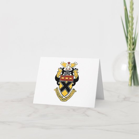 Kemper Militaire School en College Note Cards Bedankkaart (Voorkant)