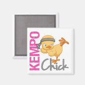 Kempo Chick Magneet (Voorkant / Achterkant)
