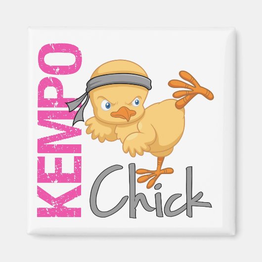 Kempo Chick Magneet (Voorkant)