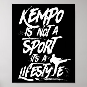 Kempo is geen sport, maar een levensstijl, Kenpo S Poster