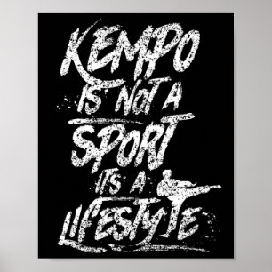 Kempo is geen sport, maar een levensstijl, Kenpo S Poster