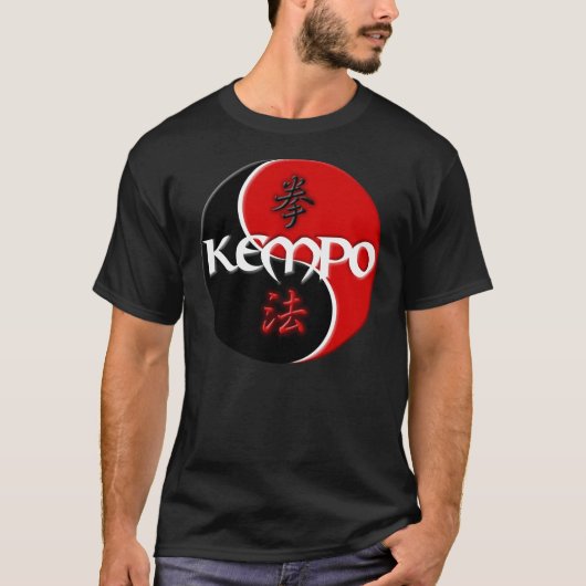 Kempo Yin Yang Shirt (Voorkant)