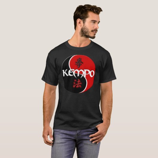 Kempo Yin Yang Shirt (Voorkant volledig)