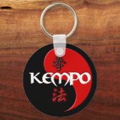 Kempo Yin Yang Sleutelhanger (Voorkant)