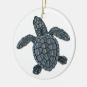 Kemp's Ridley Zee Turtle Hatchling Ornament (Links)