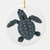 Kemp's Ridley Zee Turtle Hatchling Ornament (Achterkant)