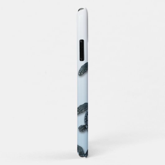 Kemp's Ridley Zee Turtle iPhone Case (Achterkant/rechts)