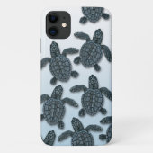 Kemp's Ridley Zee Turtle iPhone Case (Achterkant)