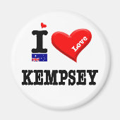 KEMPSEY - I Love Magneet (Voorkant)