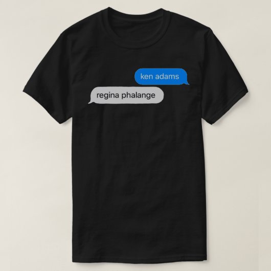 ken adams and regina phalange Sticker T-shirt (Design voorkant)