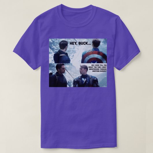 Ken Adams Rugzak verhaal T-shirt (Design voorkant)