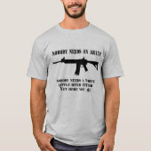 Ken ar15 t-shirt (Voorkant)