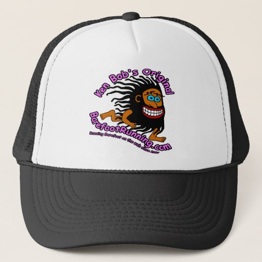 Ken Bob's Original BarefootRunning.com Trucker Pet (Voorkant)