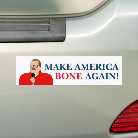 Ken Bone Bumpersticker: "Maak Amerika weer weg!" Bumpersticker (Op auto)