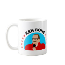 Ken Bone Coffee Mok: "KEN BONE"