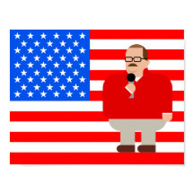 Ken Bone Poster: Amerikaanse vlag