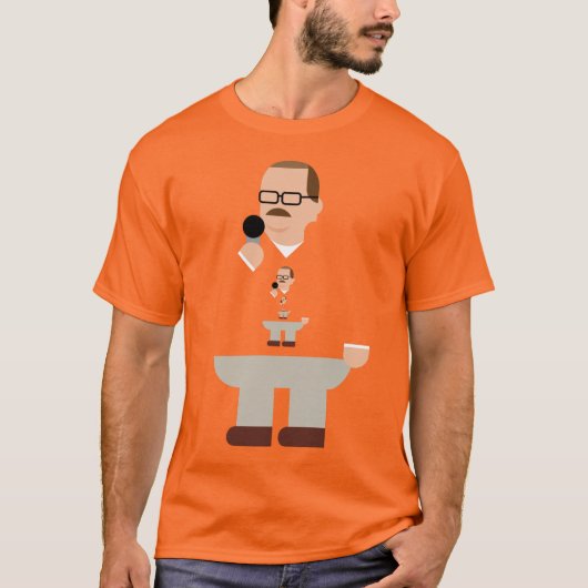 Ken Bone T-shirt: "Tot oneindig en bot" T-shirt (Voorkant)