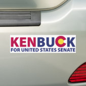 Ken Buck voor Colorado Bumpersticker (Op auto)