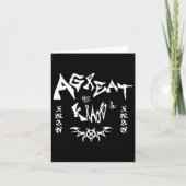 Ken Carson Merch Design AGC Kaart (Voorkant)