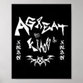 Ken Carson Merch Design AGC Poster (Voorkant)
