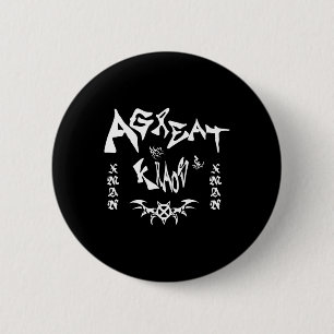 Ken Carson Merch Design AGC Ronde Button 5,7 Cm