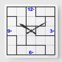 Ken® Clock met downloadbare puzzel