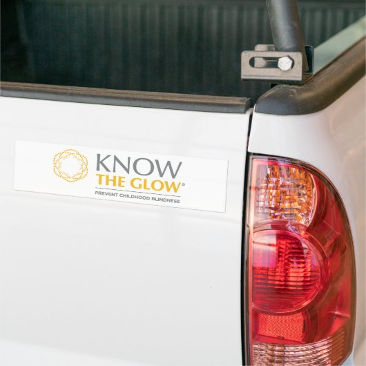 Ken de Glow Bumpersticker (Op Truck)