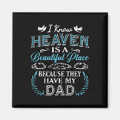 Ken de hemel vader in de hemel verdwenen vader cad magneet (Voorkant)