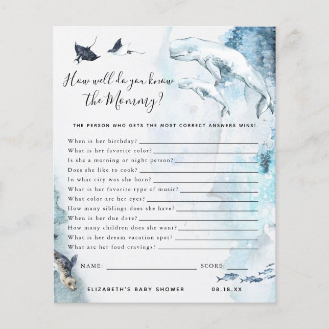 Ken de mama | BABY SHOWER (Voorkant)