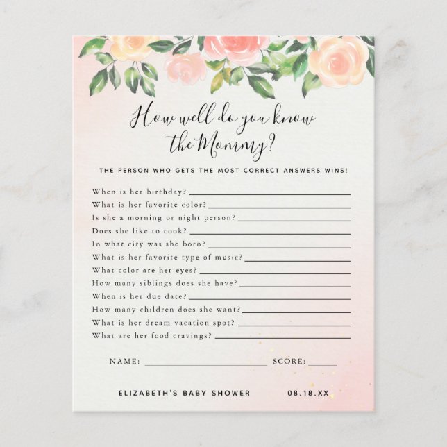 Ken de mama | BABY SHOWER (Voorkant)